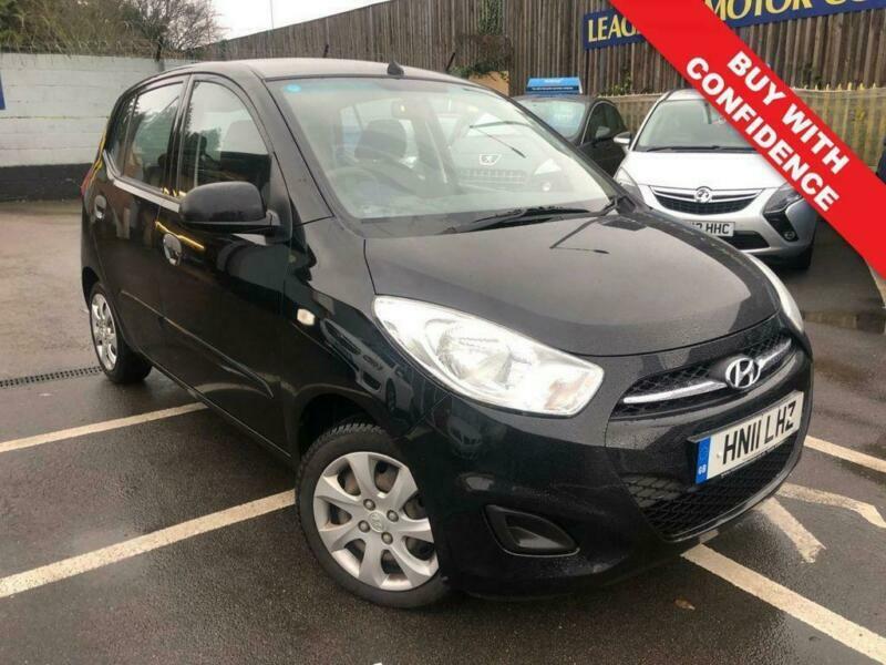 2011 11 HYUNDAI I10 1.2 CLASSIC 5DR HATCHBACK MANUAL PETROL BLACK SMALL ...