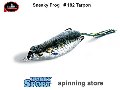 SNEAKY FROG MOLIX  90 COLORE 182 TARPON SPINNING BLACK BASS