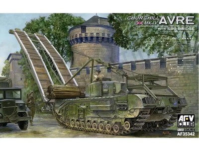 AVF CLUB Char Churchill Mk.IV AVRE avec pont SBG - échelle 1/35 - AFV CLUB 35342