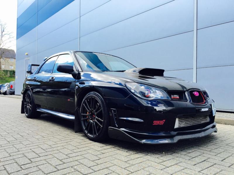 Субару импреза черная