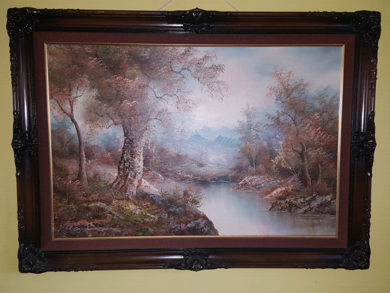 Large framed oil painting in Castlereagh, Belfast Gumtree