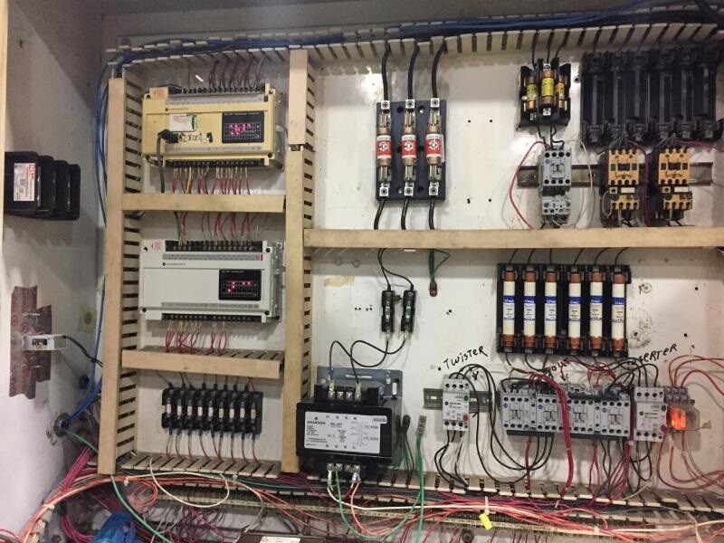 50 HP Auto Tie Harris Selco HLO-608AR-50 Baler