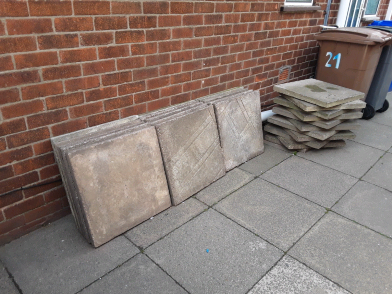 25 2 foot concrete paving slabs in StokeonTrent, Staffordshire