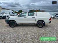 2017 Toyota Hilux Crew Cab 4X4 Active 4WD Air Con Rear Camera EURO 6 NO VAT Pick