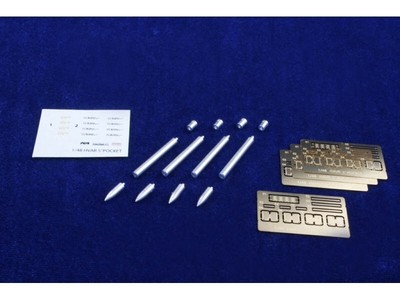 Mk.I Design (MA-48005) 1:48 5-inch Hvar Rocket (4 pcs)
