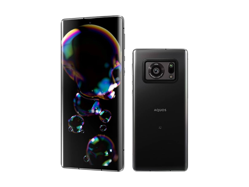 SHARP AQUOS R6 5G Black Android Phone Leica Lens 1 inch