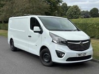 2017 Vauxhall Vivaro CDTi 2900 Sportive Panel Van Diesel Manual