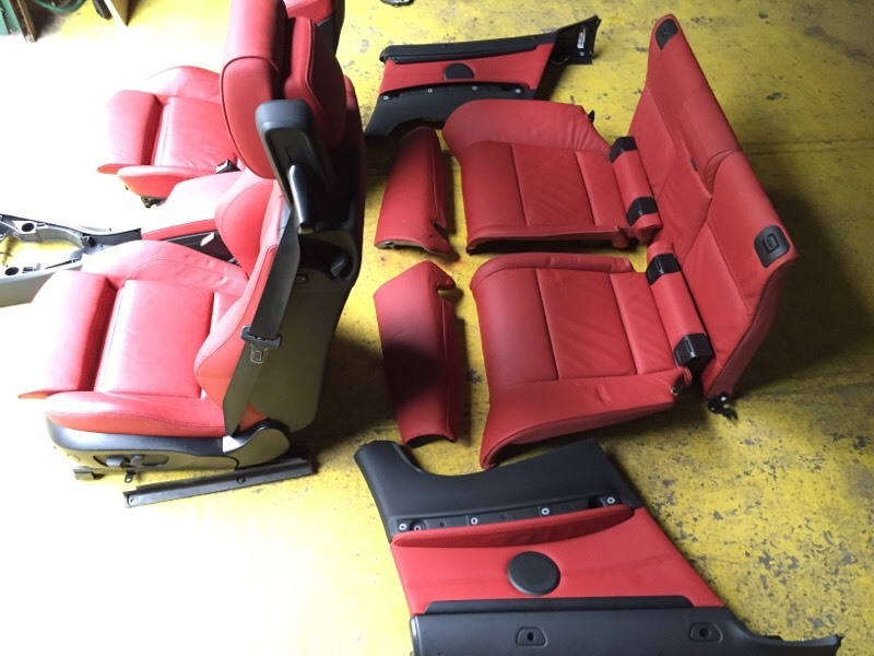 Bmw Red Leather Interior for sale in UK 64 used Bmw Red Leather Interiors