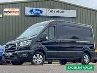 2025 Ford Transit AUTO LWB L3H2 Med Roof Limited 350 Alloys Nav Sensors EURO 6 P
