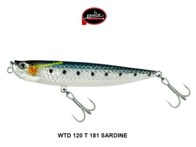 MOLIX WTD 120T col. 181 SARDINE  25 GR WALKING THE DOG SPINNING