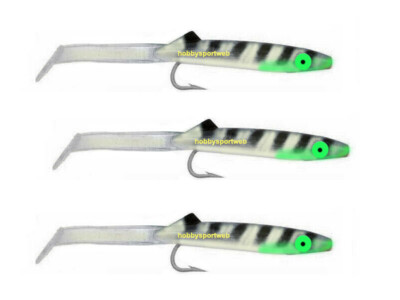 RAGLOU EXPERT 85 MM COL BIANCO TIGRE  G.EYES 3 PZ SPINNING MARE TRAINA BARCHINO