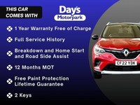 2022 Renault Captur 1.0 TCe SE Edition SUV 5dr Petrol Manual Euro 6 (s/s) (90 ps