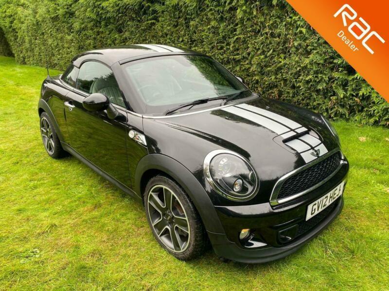 MINI COOPER S COUPE Only 36k Miles in Metallic Black with FSH 2012 in