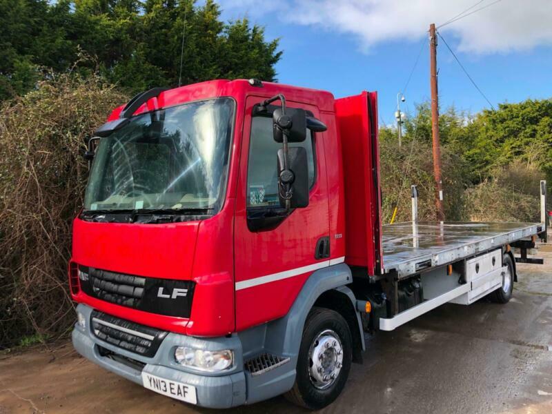 20082013 (13) DAF LF45,180 12TON FLATBED BODY IDEAL SCAFFOLD LIVESTOCK in WestonsuperMare