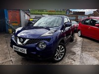 2017 Nissan Juke 1.6 Tekna SUV 5dr Petrol XTRON Euro 6 (117 ps) Petrol
