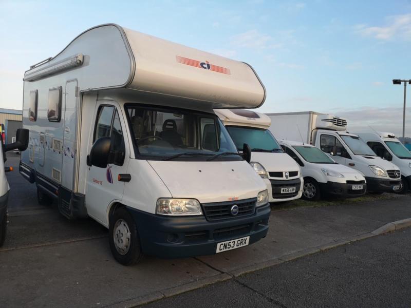 Fiat ducato motorhome