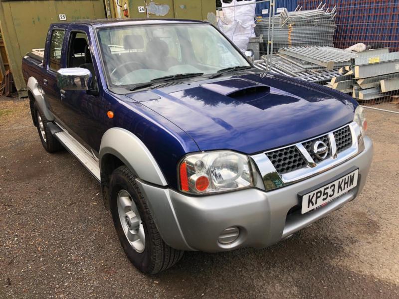 Nissan D22 Crewvan pickup 53 Reg 115k Miles mot may 2019 lots of