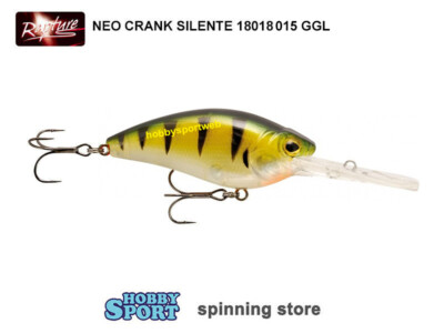 NEO CRANK SILENTE 60 COL. GGL  RAPTURE GRAMMI 10 PESCA ASPIO - BASS 18018012