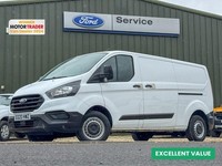 2020 Ford Transit Custom LWB L2H1 Low Roof Leader 300 EURO 6 Panel Van Diesel Ma
