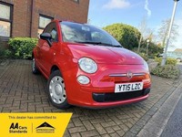 2015 Fiat 500 1.2 Pop Euro 6 (s/s) 3dr HATCHBACK Petrol Manual