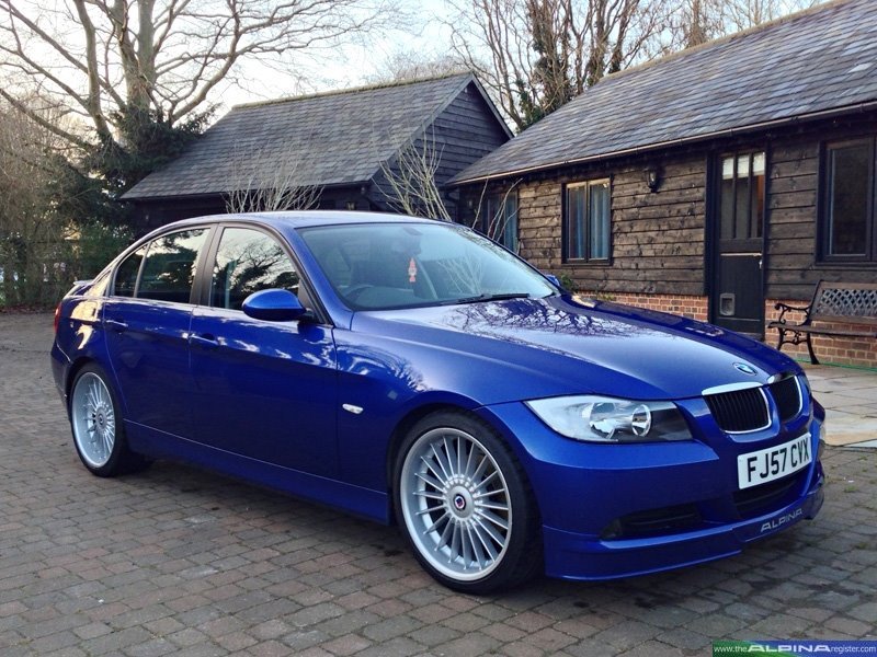 2007 BMW ALPINA D3 320D MSPORT MONTEGO BLUE E90 M3 19" STAGGERED ALLOYS ...