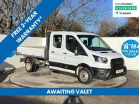 2021 Ford Transit 350 EcoBlue Leader Crewcab Euro 6 L=9ft 3 Tipper Diesel Manual