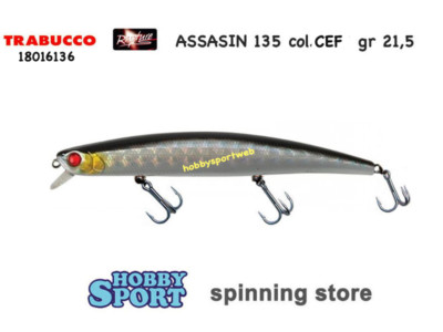 RAPTURE ASSASSIN 135 COL CEF  21 GR MINNOW TRABUCCO SPINNING MARE 18016136