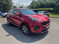 2018 68 KIA SPORTAGE 1.7 CRDi ISG GT-Line 5dr in Red