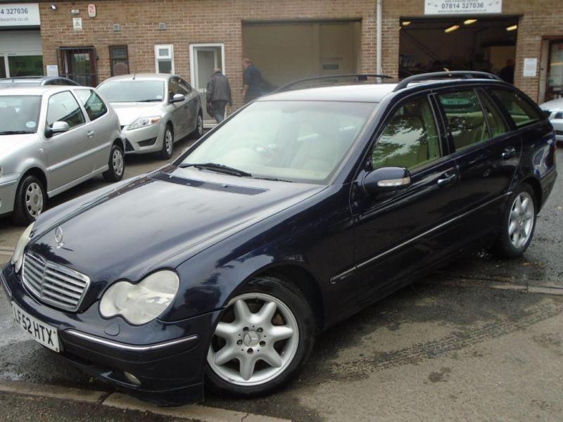 2002 52 MERCEDES-BENZ C CLASS 2.7 C270 CDI ELEGANCE SE 5D AUTO 170 BHP ...