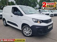 2021 Peugeot Partner 1.5 BlueHDi 1000 Professional Premium Standard Panel Van 5d