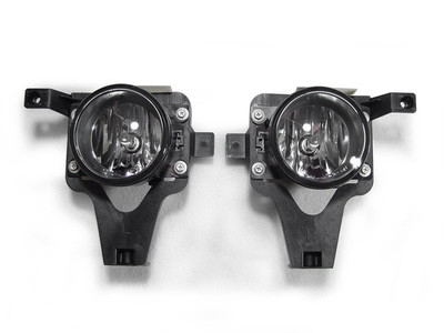 DOT Genuine DEPO Replacement Glass Fog Lights Pair w Bulbs for 00-07 Ford Focus