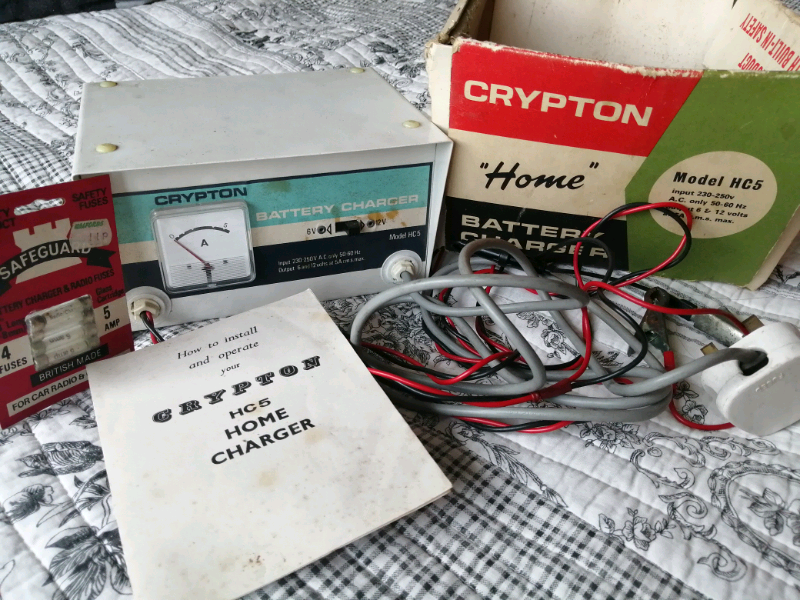 Vintage Crypton HC5 car battery charger in Bearsted, Kent Gumtree