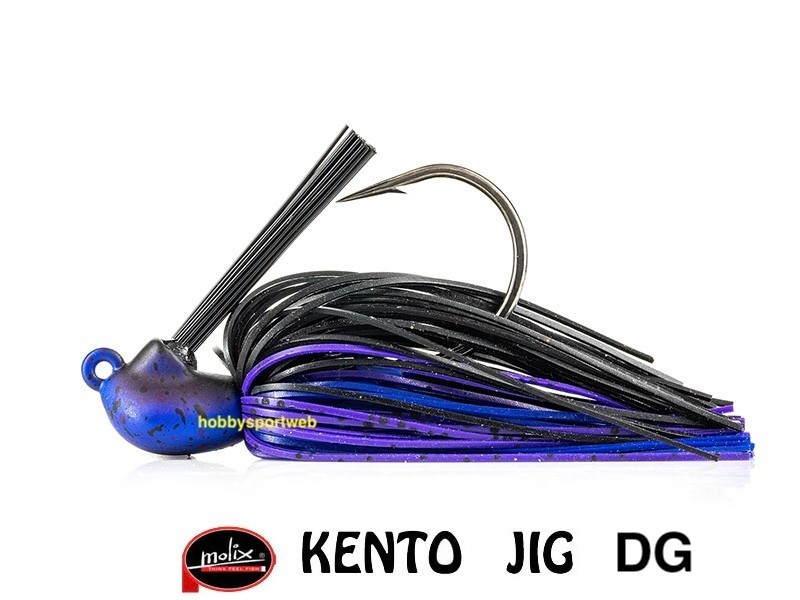 MOLIX KENTO DG JIG 3/8 OZ COL 669 BLUE SHADOW CRAW  10 GR SPINNING BLACK BASS