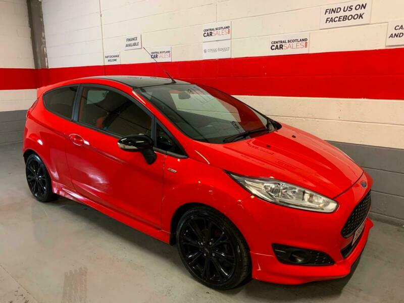 Ford Fiesta 1.0T 140ps EcoBoost 2016/16 plate STLine Red Edition, in