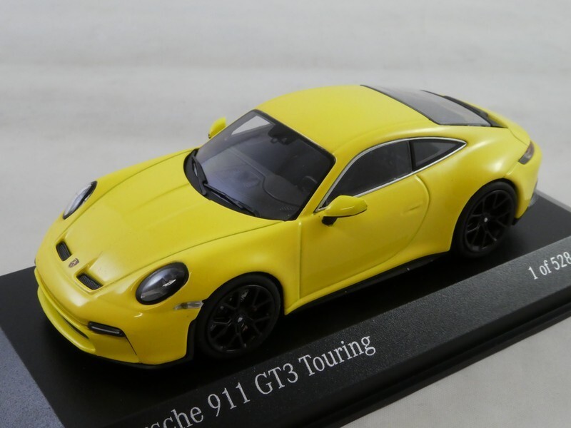 Minichamps Porsche 911 (992) GT3 Touring Yellow 2021 1/43 | eBay