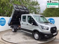 2023 Ford Transit 350 Crewcab Tipper 1 Stop Body A/C Eu 6 L=9ft 4" Tipper Diesel