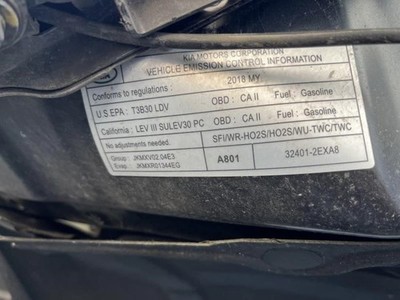 Starter Motor VIN D 8th Digit Fits 17-23 FORTE 1087325