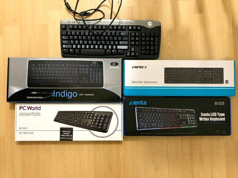 BRAND NEW BOXED VARIOUS COMPUTER KEYBOARDS in Harrow, London Gumtree