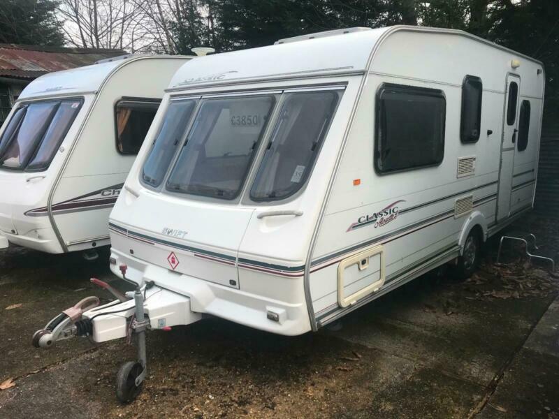 Swift Classic Alouette L 2000 5 Berth Caravan + Motor Movers + Full