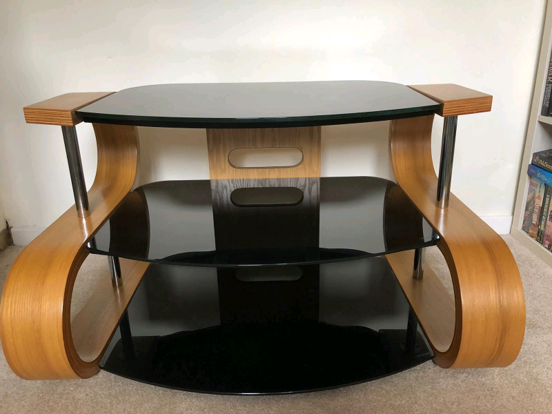 Wood/Glass TV Stand in Thornhill, Cardiff Gumtree