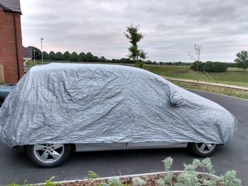 Fitted car cover fits all small/medium family cars in Worcester