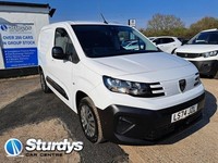 2024 Peugeot Partner BlueHDi 1000 Asphalt Panel Van Diesel Manual