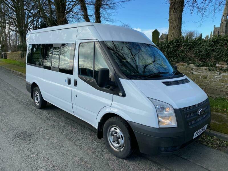 2012 12 Ford TRANSIT 140 T300 FWD 9 seater Minibus.NO VAT in Poulton