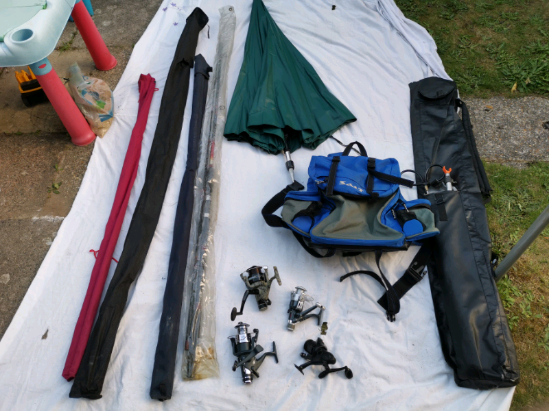 Fishing gear for sale (selling as bundle) in Poole, Dorset Gumtree