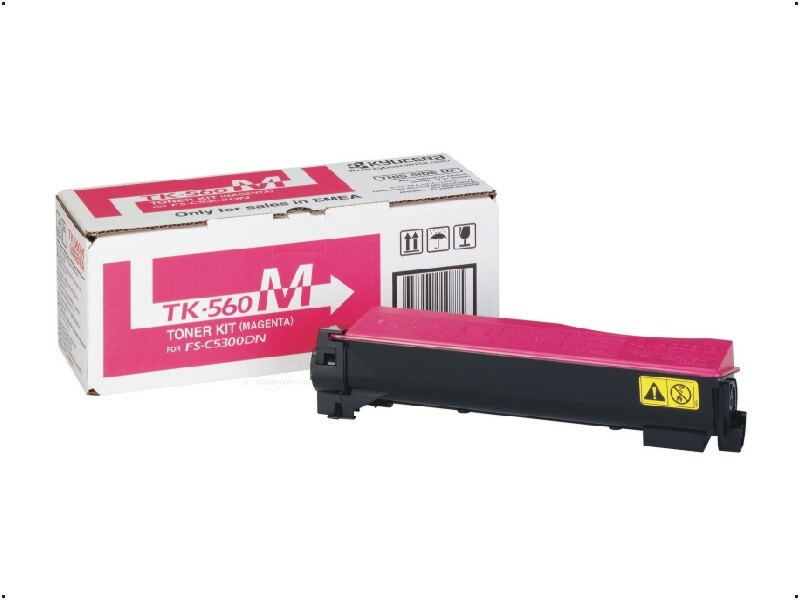 Toner Kyocera Tk-560m 10.000 Seiten Tk560 Magenta Original Neu 1t02hnbeu0
