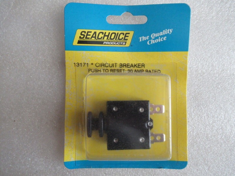 Seachoice Marine 13171 Circuit Breaker 30 AMP OEM New Factory Boat Parts