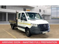 2020 Mercedes-Benz Sprinter 316CDi  D/Cab 7 Seat LWB Tipper 160PS Tipper Diesel 