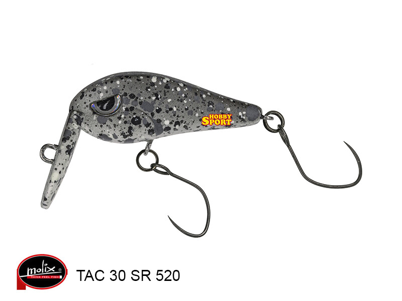 MOLIX TAC 30 SR AREA CRANK 520 GLOW GRAY SP 2,4 GR SLOW SINKING SPINNING TROTA