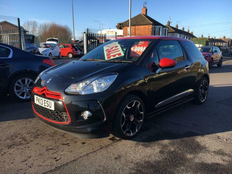 2013 Citroen DS3 1 6 THP 16V 155 DSport Red 3dr HATCHBACK Petrol Manual 