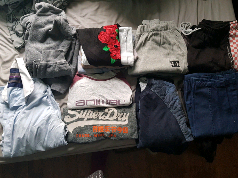 Mens branded Clothes bundle - size L | in Highbridge, Somerset | Gumtree